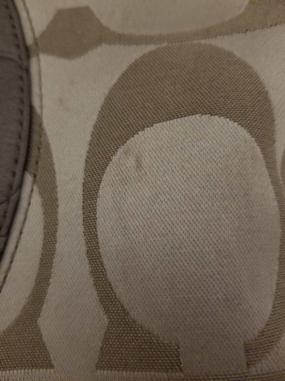 Authentic Coach Laura Signature Canvas Leather Large Tote Shoulder Bag 2013 - Picture 10 of 12